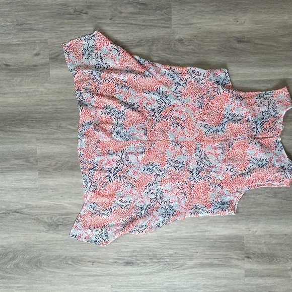 Fever Double Layered Multi Colored Sleeveless Top - Picture 5 of 6